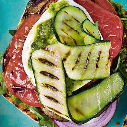 Portabellini Mushroom Burger