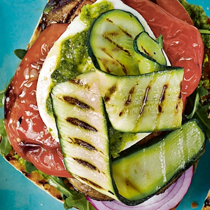 Portabellini Mushroom Burger