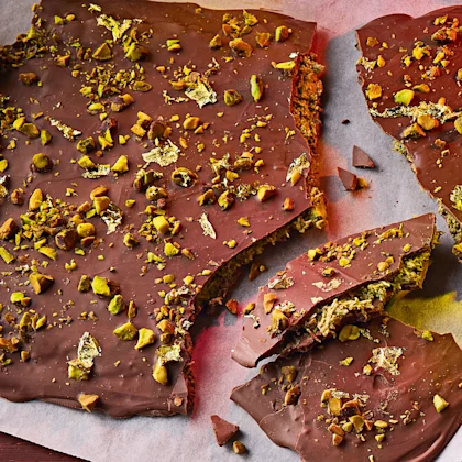 Pistachio Chocolate Slab