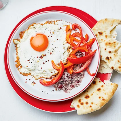 Feta Fried Eggs
