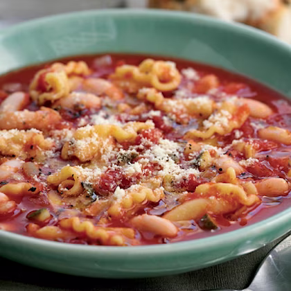 Tuscan-style Pasta and Bean Soup