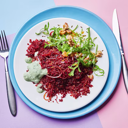 Spiced Quinoa Beetroot Bake