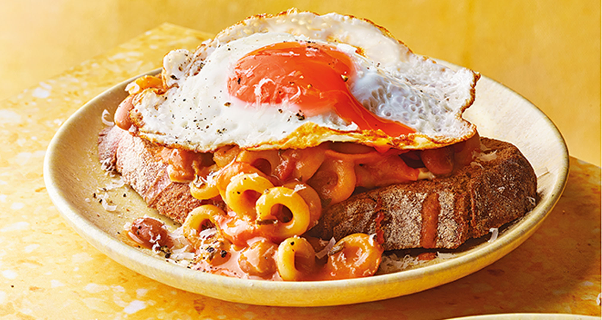 Grown-Up Spaghetti Hoops on Toast