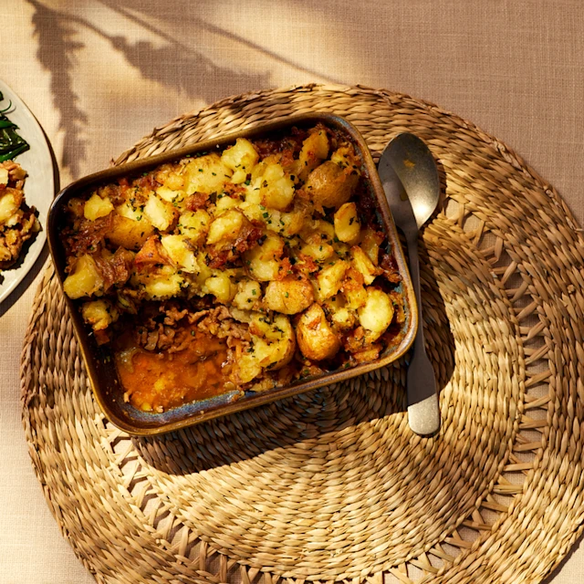 Cottage Pie with Crushed New Potatoes