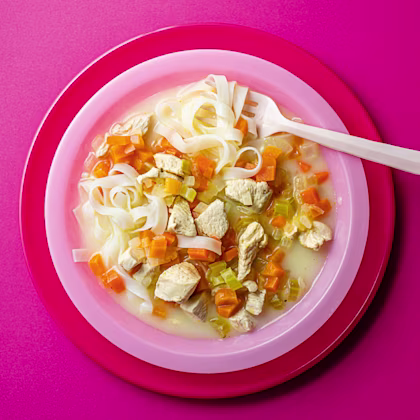 Baby and Toddler’s Extra-veg Chicken Noodle Soup