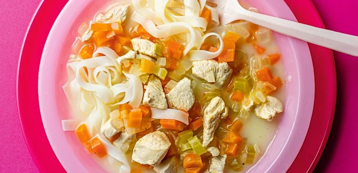 Baby and Toddler’s Extra-veg Chicken Noodle Soup
