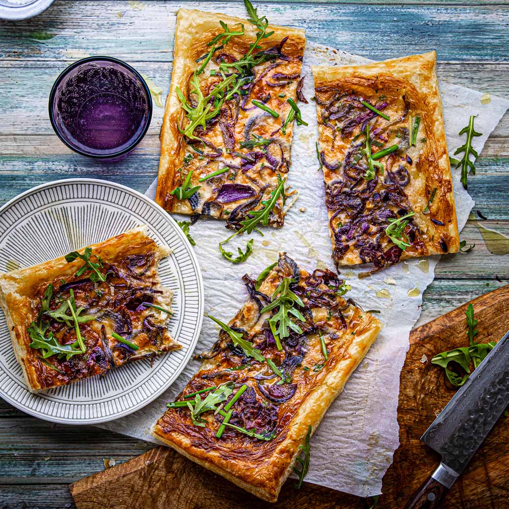 Red Onion and Goat’s Cheese Tart