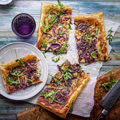 Red Onion and Goat’s Cheese Tart