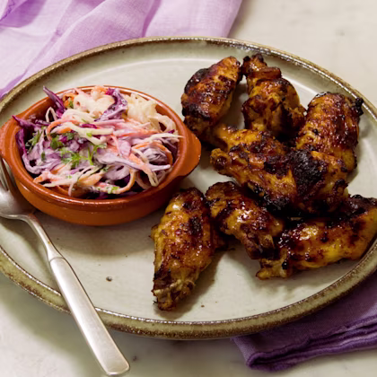 Mango and Lime Air Fryer Chicken Wings