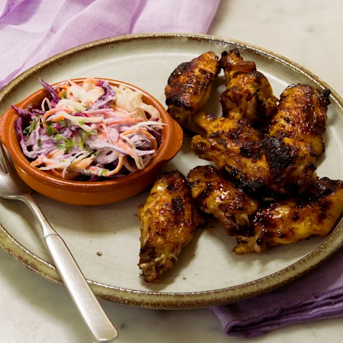 Mango and Lime Air Fryer Chicken Wings