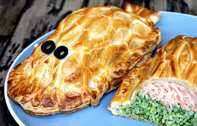 Children's Salmon En Croute