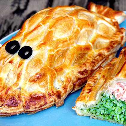 Children's Salmon En Croute