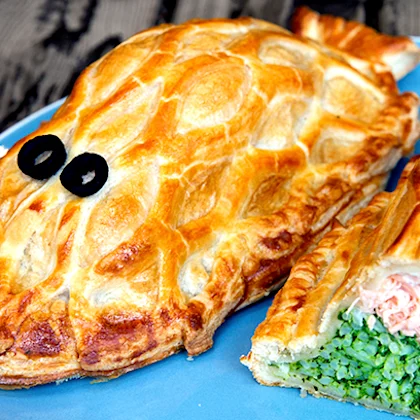 Children's Salmon En Croute