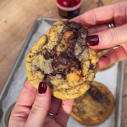 Chocolate Chip Cookies with Soy Sauce