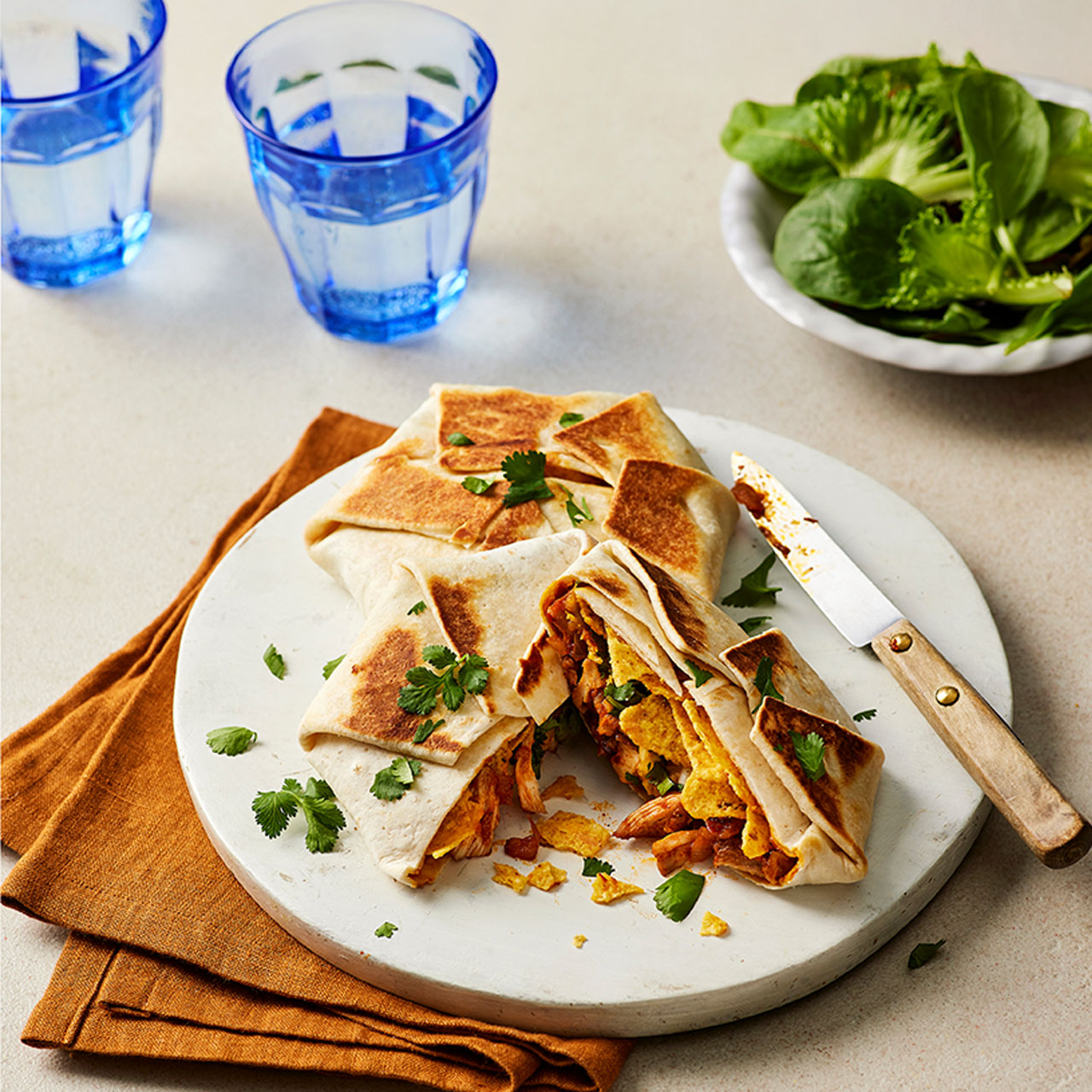Chipotle Chicken Crunch Wrap