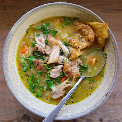 Italian Chicken Broth Bowl