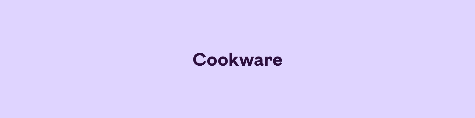 Cookware