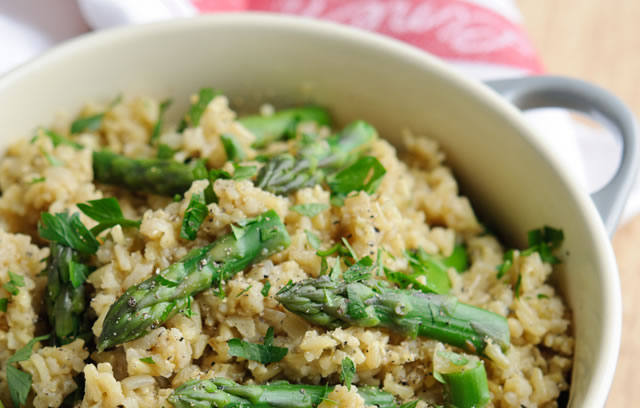 Asparagus Pilaf
