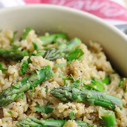 Asparagus Pilaf