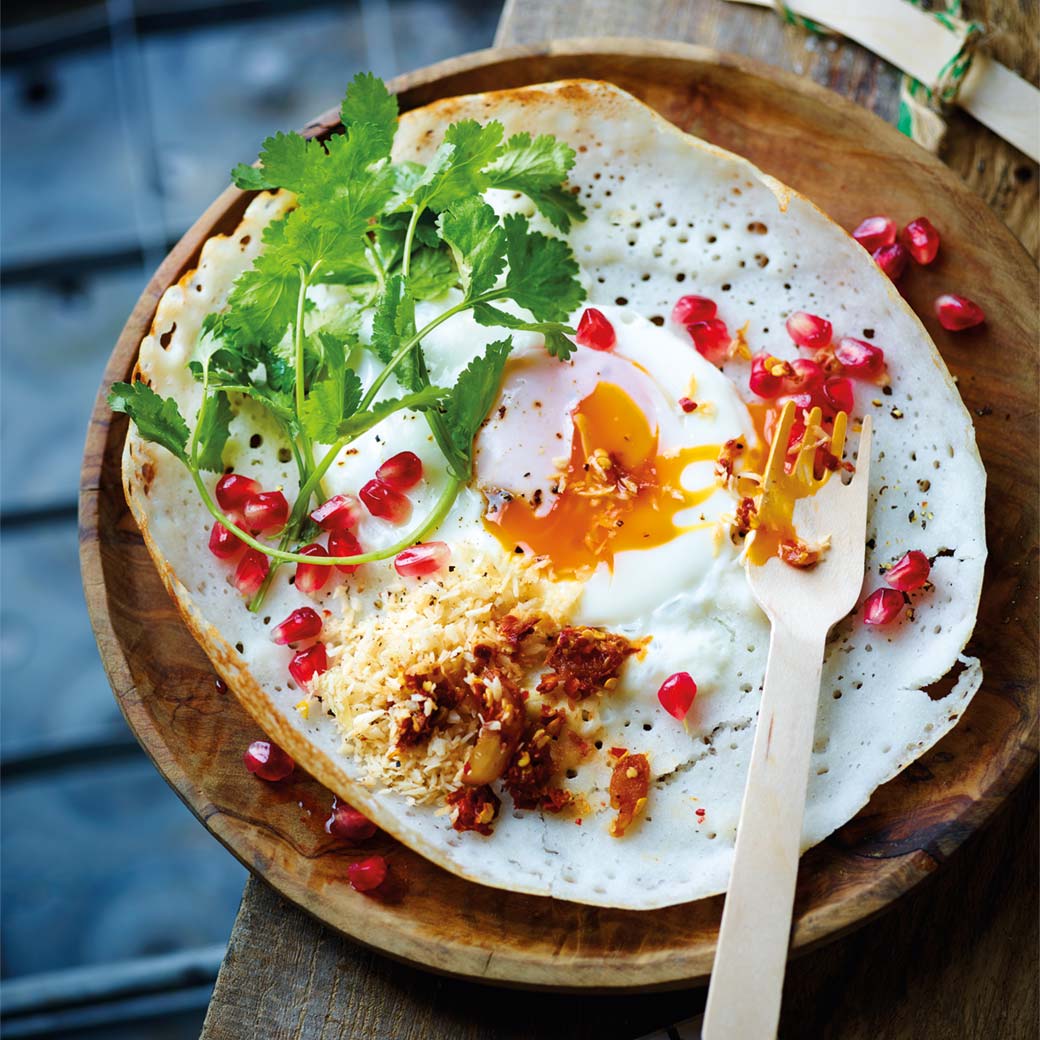 Sri Lankan rice pancake