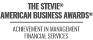 Stevie Business Awards - Achievement in Management Financial Services