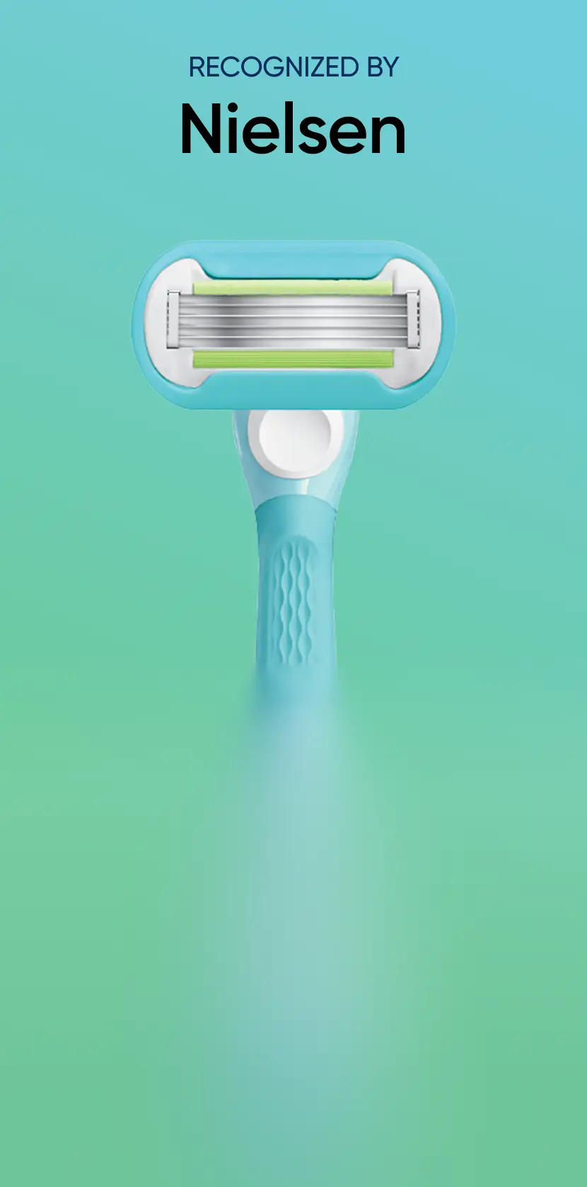 Gillette Venus razor recognized by Neilsen as world’s #1 female razor brand