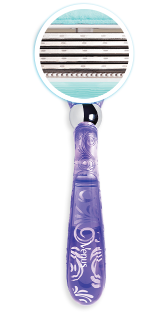 Gillette Venus Deluxe Smooth Swirl Women's Razor | Venus US