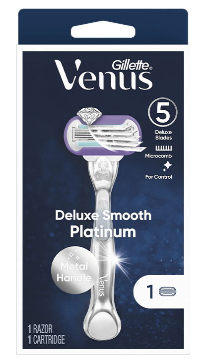 Gillette Venus Deluxe Smooth Platinum | Venus US
