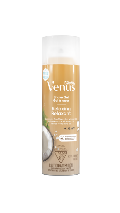 Gillette Venus Relaxing Coconut Scented Shaving Cream Gel