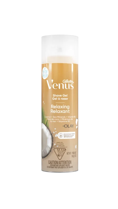 Gillette Venus Relaxing Coconut Scented Shaving Cream Gel