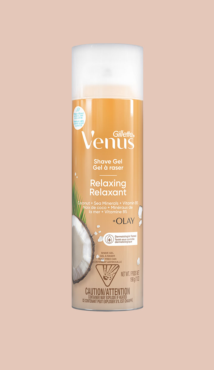 Relaxing Coconut Scented Shaving Cream Gel | Venus US