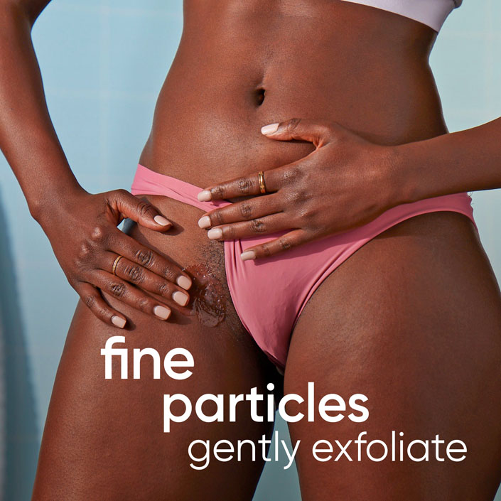 Pubic Hair & Skin Smoothing Exfoliant