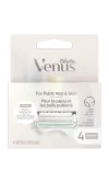 Refill Cartridges for Venus Razor for Pubic Hair and Skin