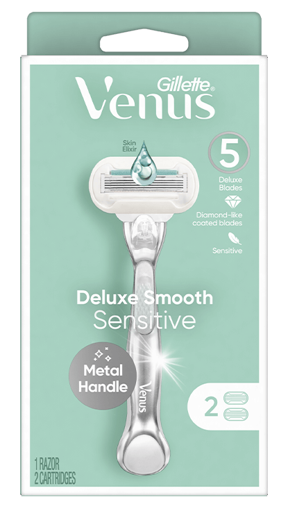 alliance Sanctuary Komprimere Women's Deluxe Smooth 5 Blade Razor for Sensitive Skin | Venus US