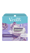 Comfortglide Purple Venus Razor Refills in Freesia