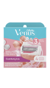 Comfortglide Venus Pink Razor Refills in White Tea