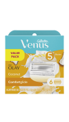 Comfortglide Venus and Olay Razor Refills 5 Blades Value Pack
