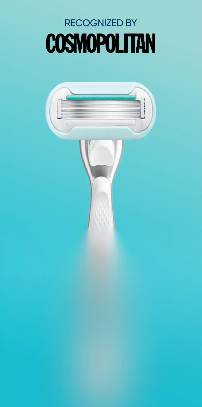 Gillette Venus razor voted best razor, recognized by Cosmopolitan