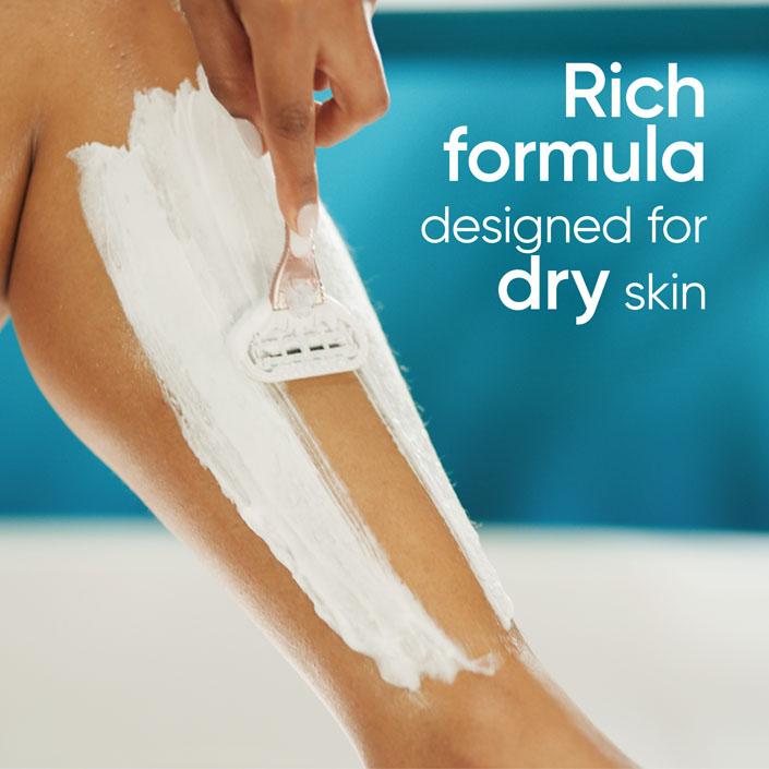 Gillette Venus Satin Care Dry Skin Shave Gel | Venus US