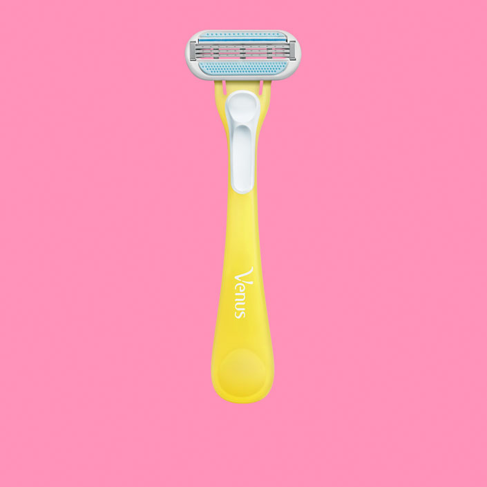 Venus Tropical Disposable Razor with 3 blades