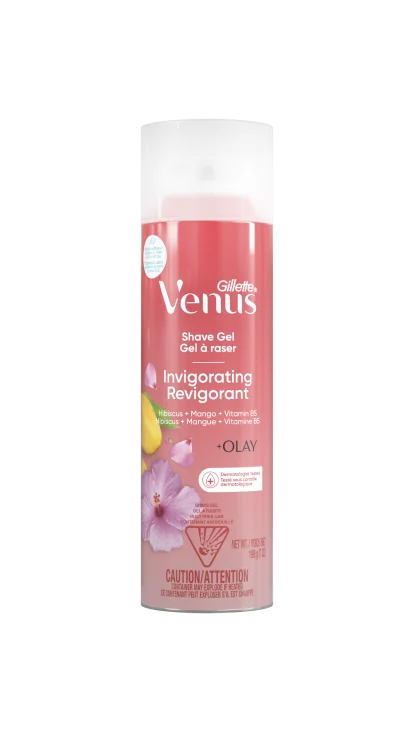 Gillette Venus Invigorating Scented Shaving Cream Gel