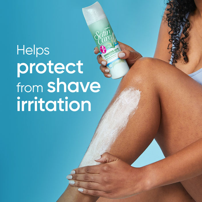 Gillette Venus Satin Care Sensitive Skin Shave Gel | Venus US