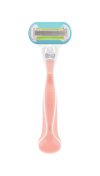 Pink refillable Gillette Venus razor