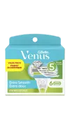 Extra Smooth Venus 5 Blade Razor Refills Value Pack