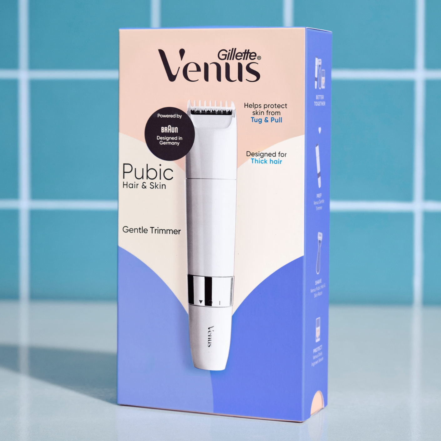 Pubic Hair & Skin Gentle Trimmer for Women | Venus US