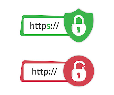 Secure vs unsecure icon