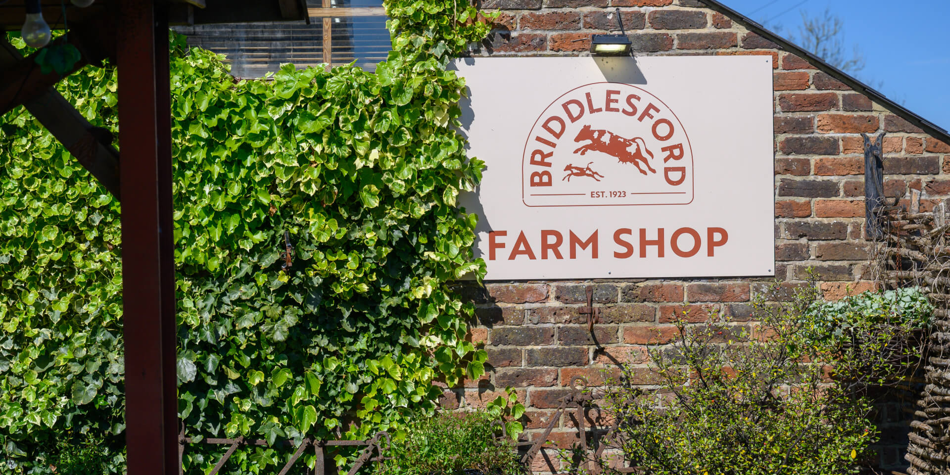 Briddlesford Farm Shop, fresh produce from the farm