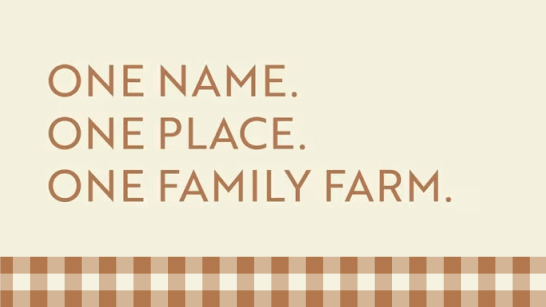 One Name, One Place, One Family Farm. Briddlesford.