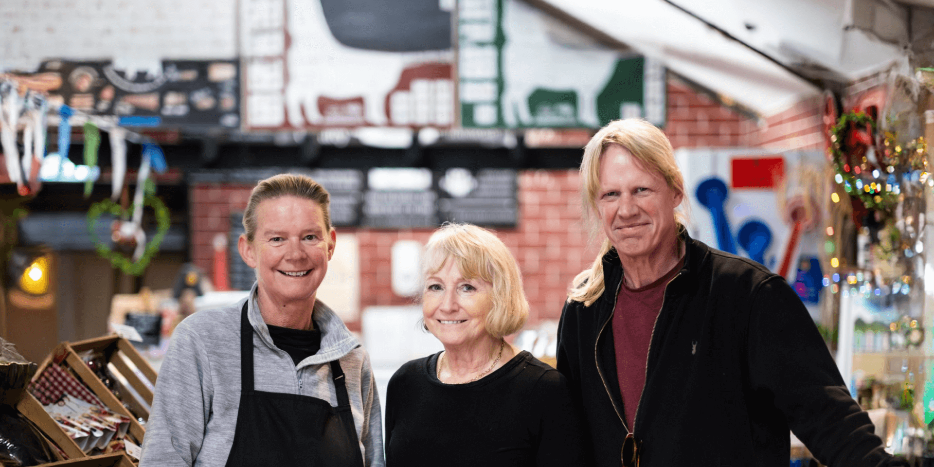 The Briddlesford team Paul, Chris, and Louise