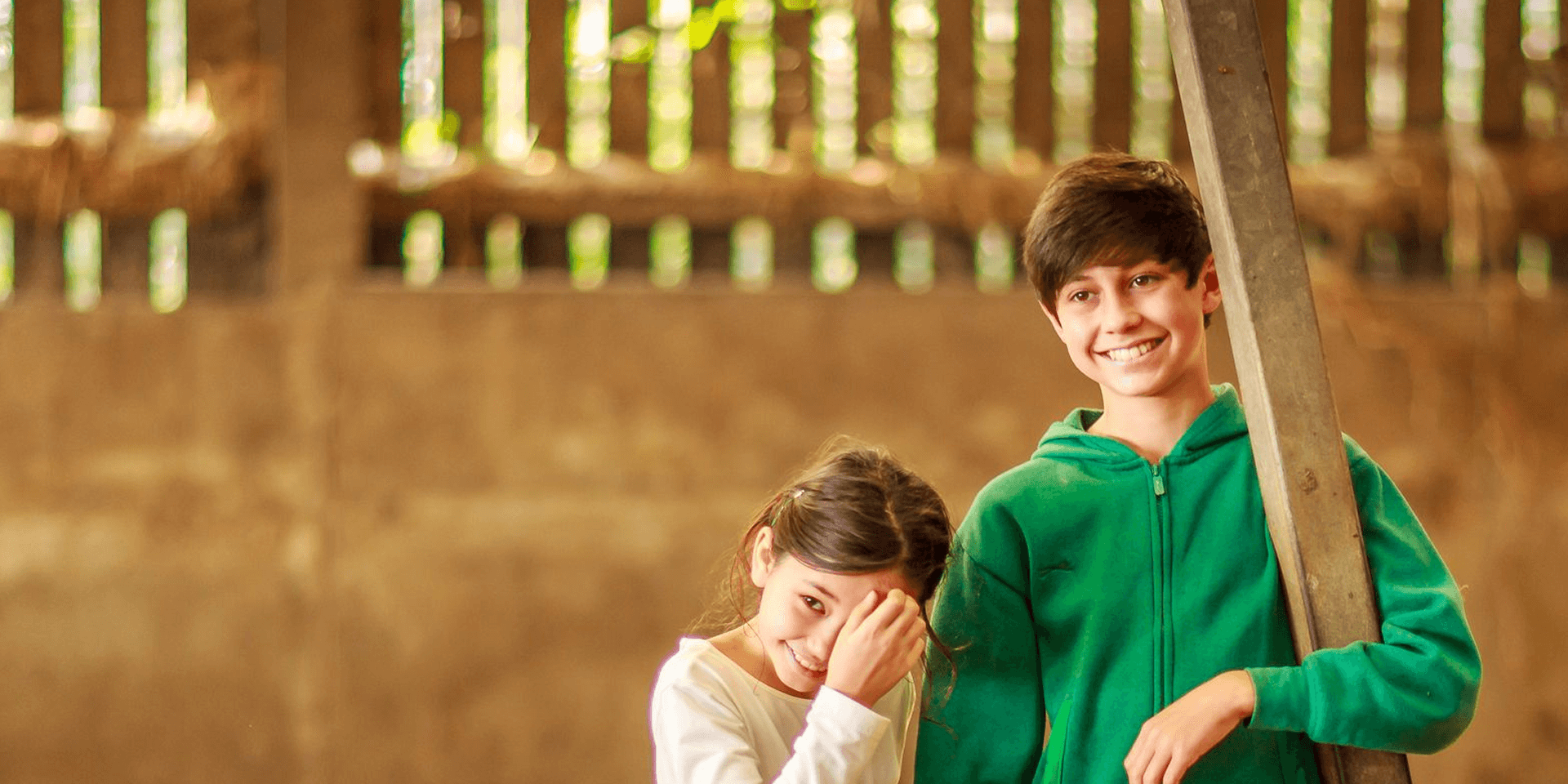 Briddlesford Farm Experiences children enjoying the farm